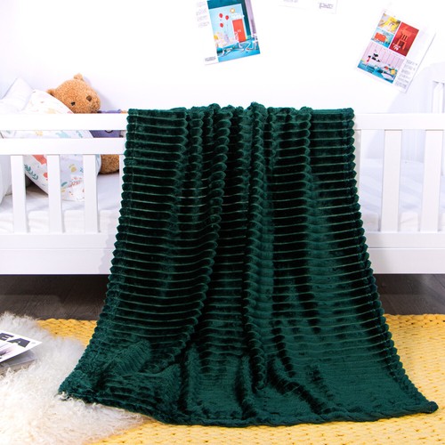 Ultraweiche warme Baby kleine Überwurf Flanell Krippe Decke einfache Optik gut genäht - Bild 5 von 28