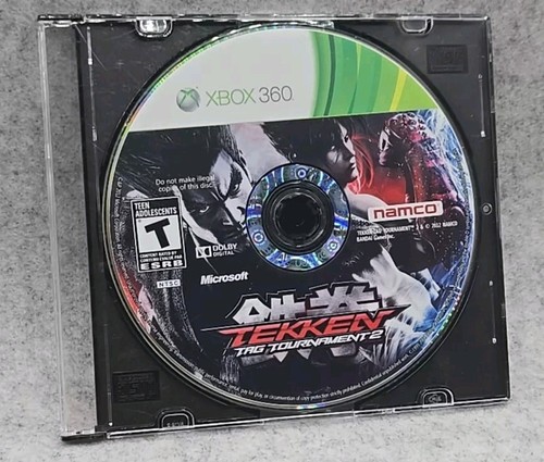 Tekken Tag Tournament 2 (Microsoft Xbox 360, 2012) Disc Only
