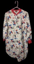 VTG Disney 90s Mickey Unlimited 100 Cotton Sleep Shirt Size Medium Style 5946