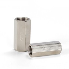 High Quality Nonreturn Valve with Copper Nickel Plating Female Thread