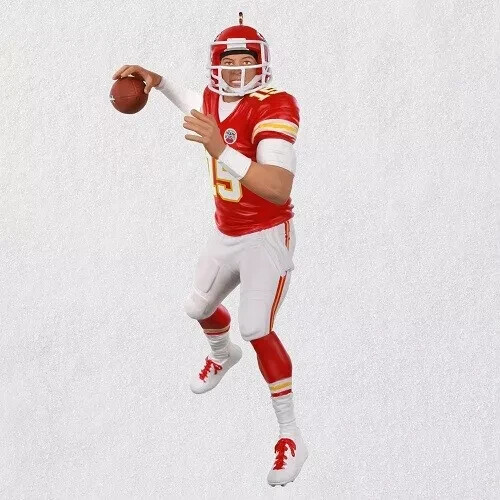 Ornement Hallmark Kansas City Chiefs Patrick Mahomes II Football Legends 2020 - Photo 8/8