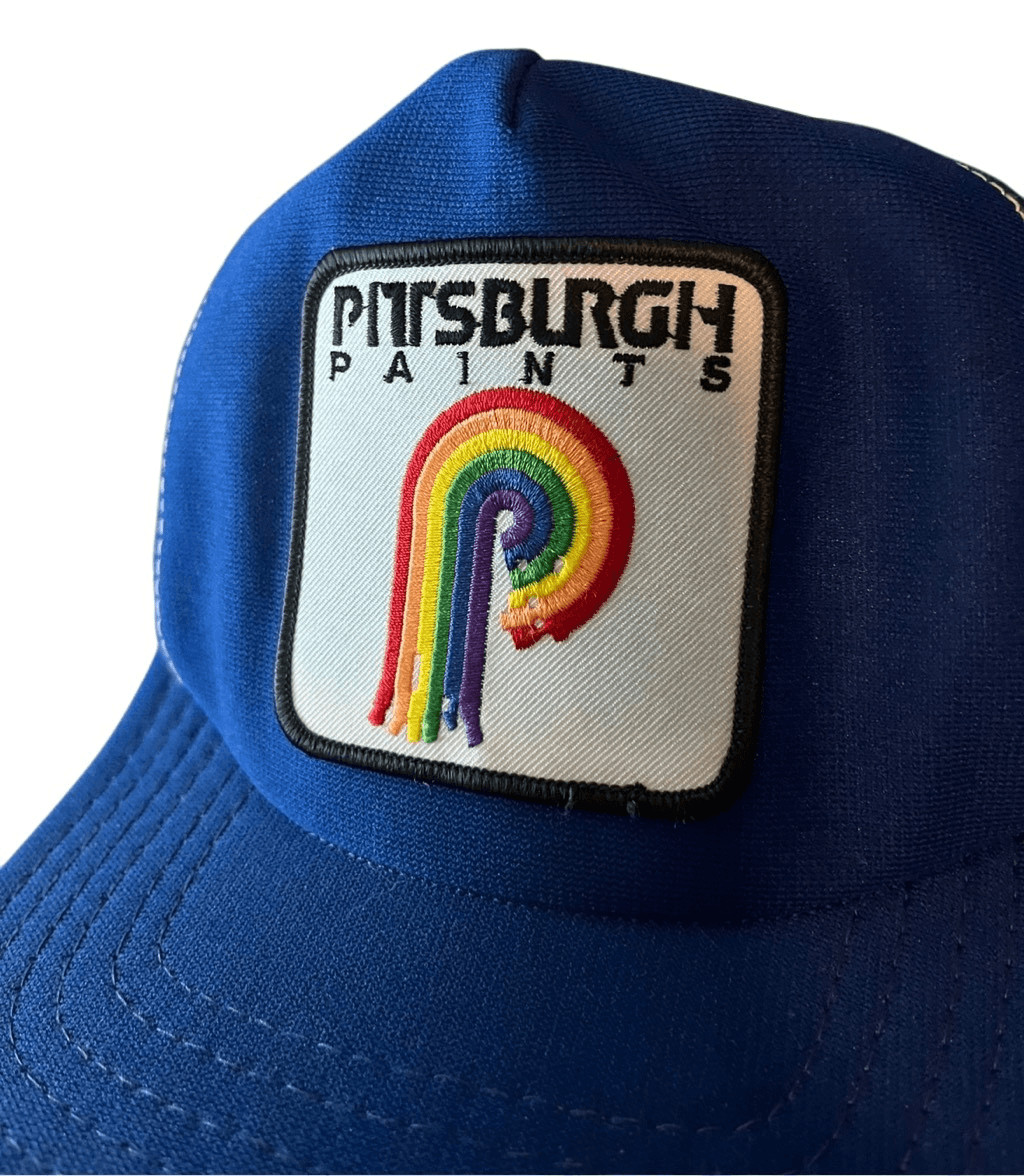 Vintage Pittsburg Paints Snapback Hat View 3