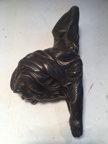ANTIQUE VINTAGE BRONZE MALE LION EUROPEAN AUSTRIAN STATUE SCULPTURE - Picture 6 of 8