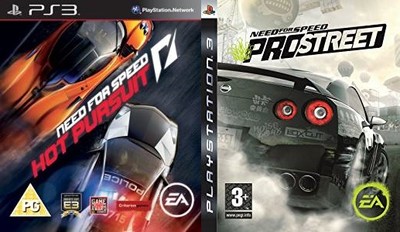 need for speed pro street&hot verfolgung&burnout paradise ultimate&wheelman&grid