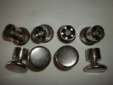 Vintage Youngs 3/4  Glide Swivel Furniture Floor Savers - chrome Plated 8 pc.new