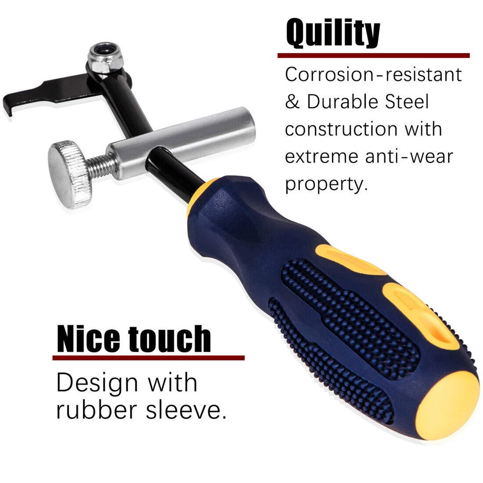 Extractor de sello tipo eje con gancho de repuesto cigüeñal removedor de árbol de levas herramienta automática 58430 Foto 3 de 4