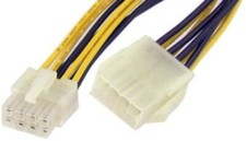 Lot10 9.5" LONG EPS12V 8pin Server Power Supply Extension Male Female Cable/Cord
