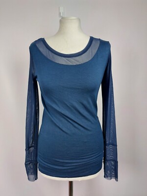 EK2135 Damen Langarmshirt von expresso, blau, Gr. S
