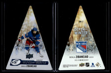 2023-24 Upper Deck Ice Depth Of Winter Die Cut #DW-7 Mika Zibanejad