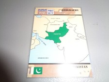 1991 Pro Set Desert Storm Card #43 Geography Islamic Republic of Pakistan
