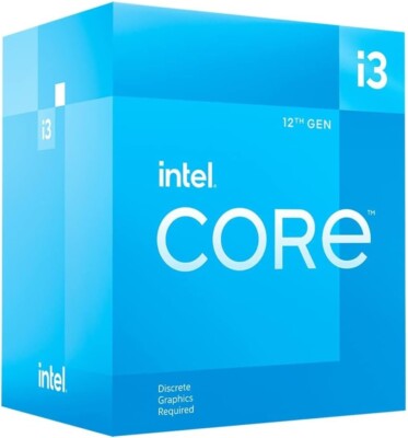 Intel Core i3-12100F 3,3 GHz 12 MB Cache Sockel LGA 1700 Repacked