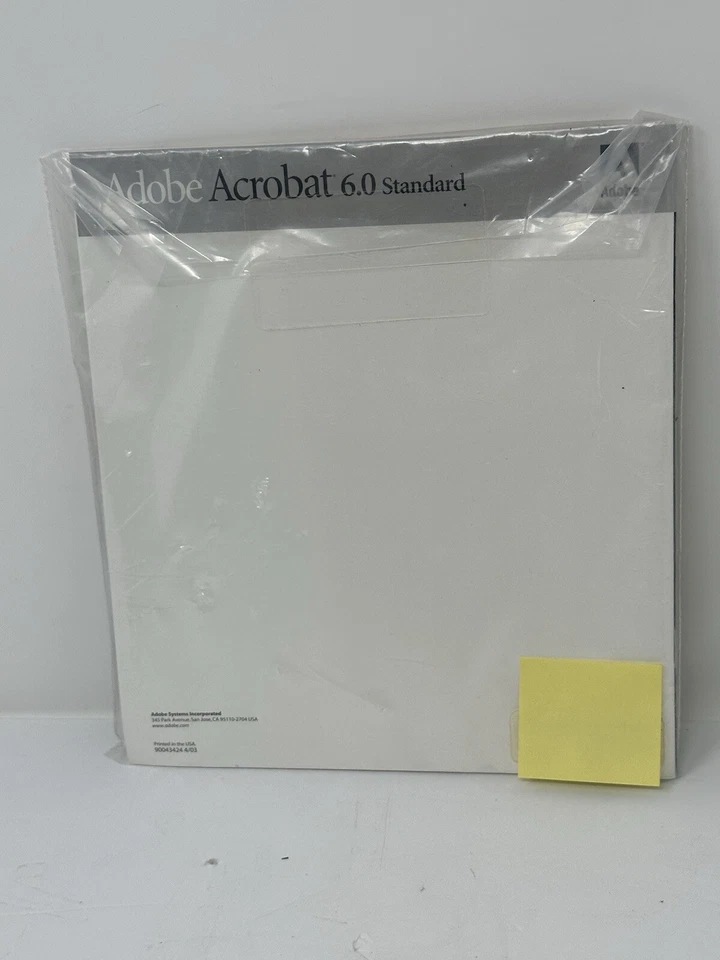 NEW - Adobe Acrobat 6.0 Standard WINDOWS - SEALED - Image 2 of 2