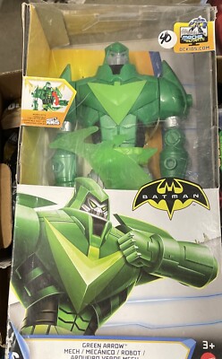 DC Mech Mutants Green Arrow Box Rough  Figure Mint
