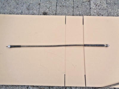 Opel Oldtimer Tachowelle Tachometerwelle speedometer cable NEU Orig. ca.820mm 