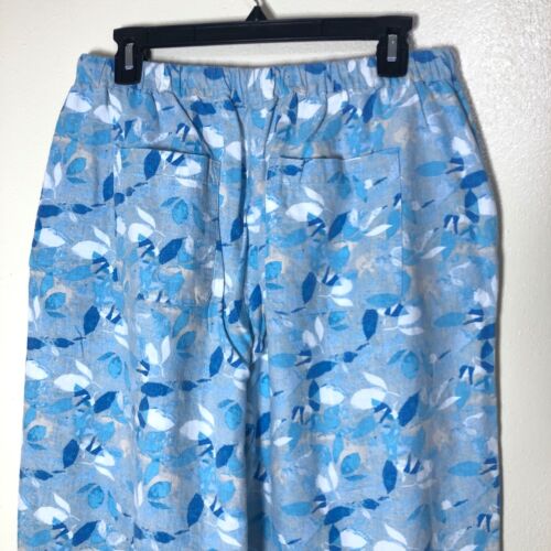 Christopher Banks Mujer Lino Capris Talla 12 Informal Verano Vacaciones Viaje Trabajo - Imagen 3 de 12
