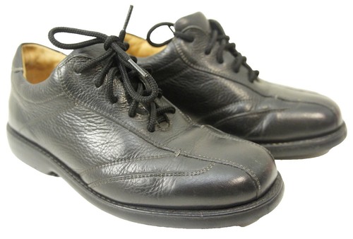 Chaussures Oxford Homme Sandro Moscoloni - Cuir Noir à Lacets - Taille 13 D (46.5) - Neuf Avec Défauts