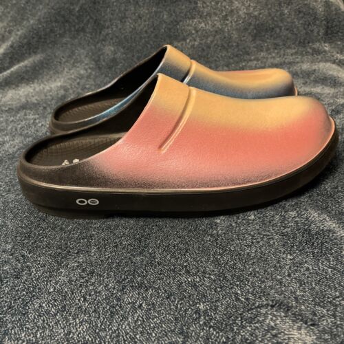 Oofos Oocloog Mujer Talla 11 Hombre’s 9 Mules Zapatos Luxe Horizon Confort Recuperación - Imagen 4 de 11