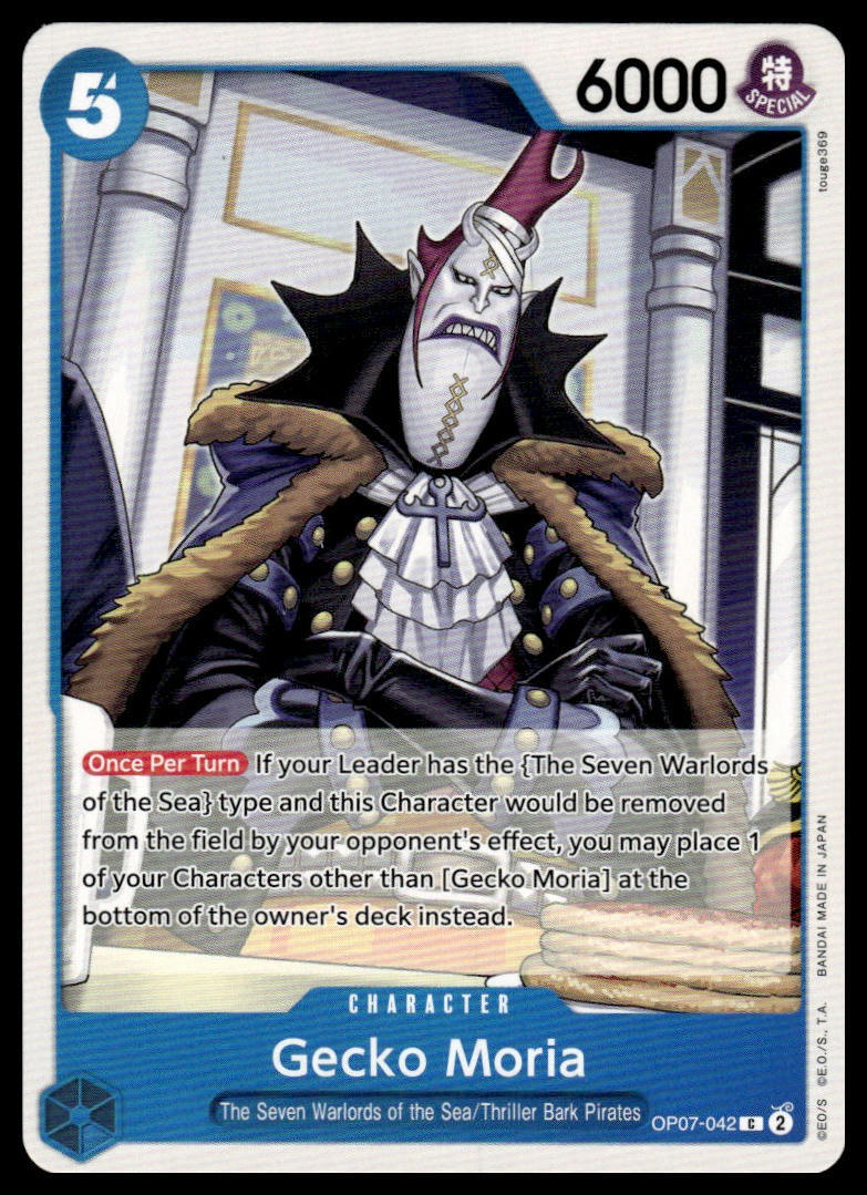 One Piece 500 Years in the Future Gecko Moria #OP07-042 OP07
