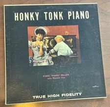 Eddie "Piano" Miller – Honky Tonk Piano (Vinyl LP) – VG+/VG