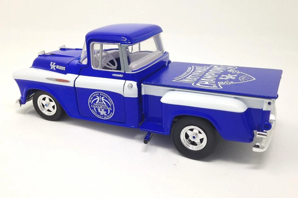 UK Kentucky Wildcats 2012 NATIONAL CHAMPIONSHIP 1957 Chevy Stepside Diecast Bank - Image 3 of 4