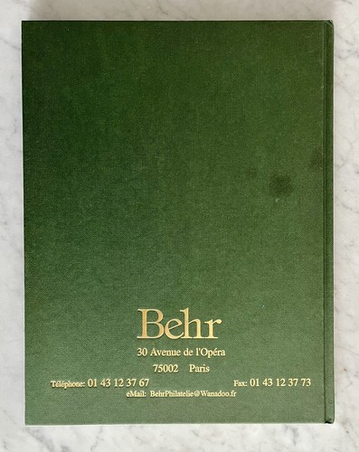 RARISSIME CATALOGUE MONDIAL DU TIMBRE VENTE BEHR PHILEXFRANCE 1999 CRAQUANT NEUF - Imagen 11 de 11