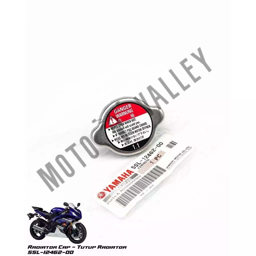 Genuine Parts Yamaha YZF R6 1999-2025 Radiator Cap Assy 5SL-12462