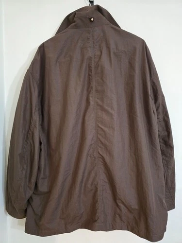 Simple Project Y2552 Nylon Utility Jacket Mens L Brown Oversized Unisex image 2