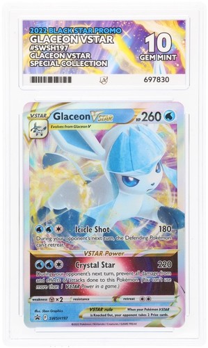 Glaceon VSTAR graded ACE 10 for sale on eBay