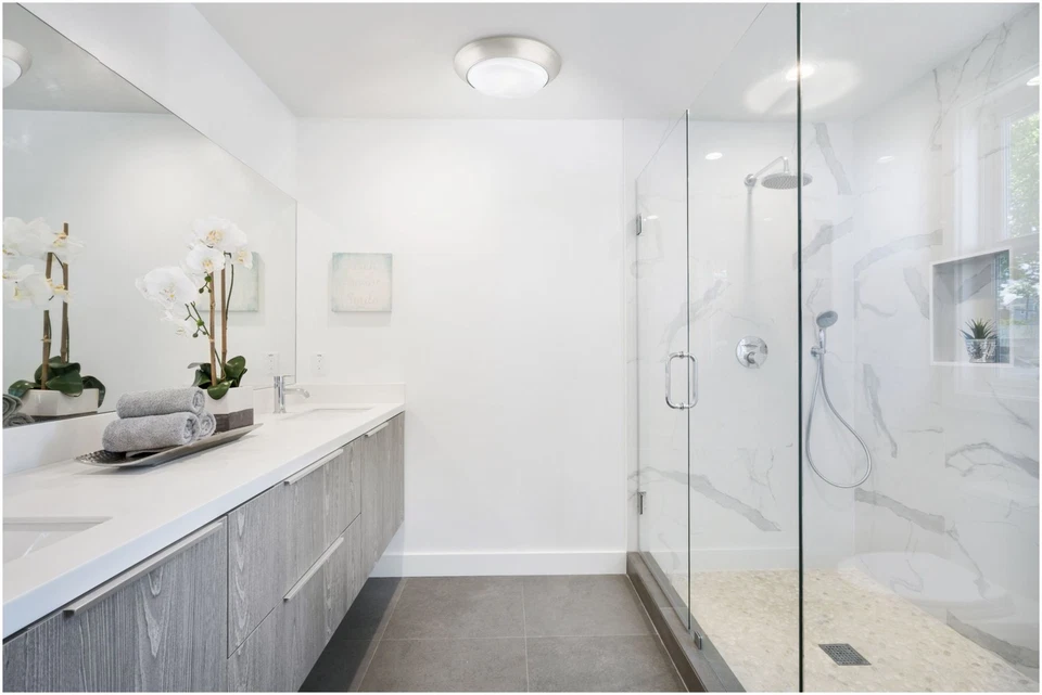 Accesorio de techo giratorio Design House 503201 níquel 2 luces montaje empotrado Foto 4 de 4