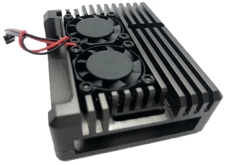 CYNTECH - Kes Aktif Penyejuk Haba untuk Raspberry Pi 4, Hitam - Image 2 of 3