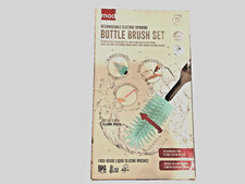 rechargeble electric spinning bottle brush set, usb long lasting battery