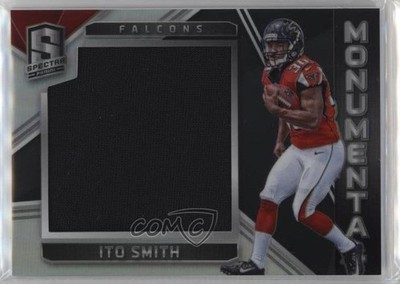2018 Panini Spectra Monumental Memorabilia 13/199 Ito Smith #27 Rookie RC 0a3