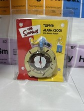 New The Simpsons 2000 Topper Alarm Clock Wesco