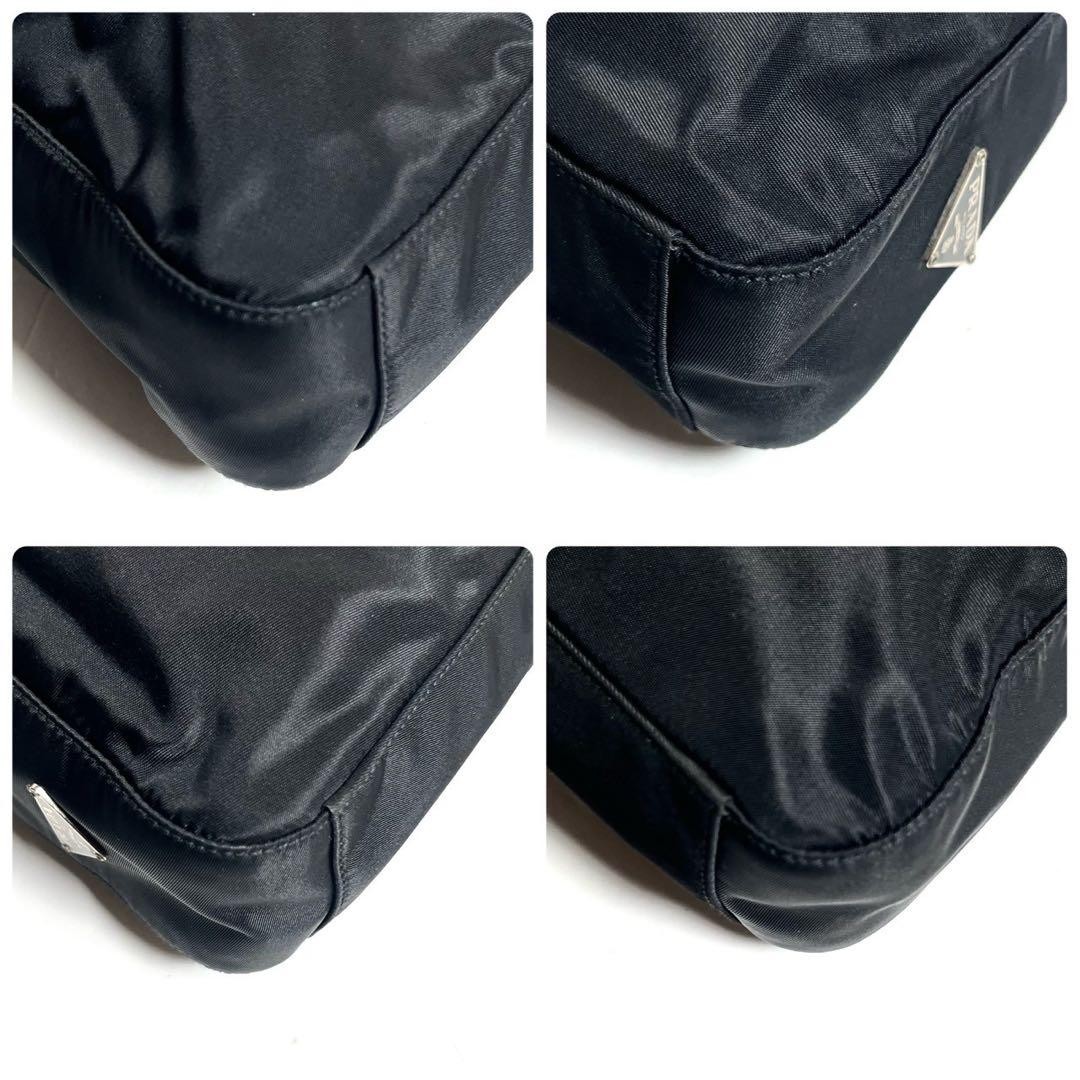 Condition Prada One Shoulder Bag Shoulder Carry Tessuto Nylon Triangle Plate thumbnail 6