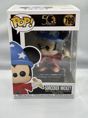 Funko Pop! Disney Archives Fantasia Sorcerer Mickey #799 Vinyl Figur.  4558