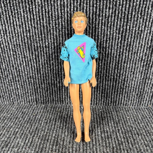 1990 Mattel Barbie Cool Tops Muñeca Kevin Novio del Patrón #9351 Niño Muñeca Camisa - Imagen 1 de 3