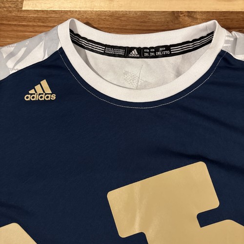 MENS NOTRE DAME ADIDAS BASKETBALL SHOOTING SHIRT 2XL 2013 - Picture 2 of 12
