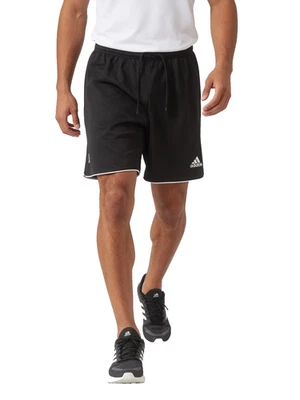 Men's Adidas Climalite Shorts Emroid0red Silver Logo - Image 1 of 4