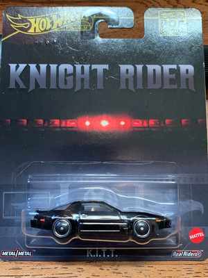 ''Premium Edition'' Hot Wheels Knight Rider K.I.T.T Super Pursuit ''Real Riders''