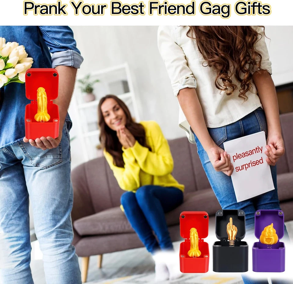 Mordaza Regalos, Divertido Regalo de Cumpleaños para Hombre, Elefante Blanco Regalos para Adultos, Navidad Foto 4 de 4