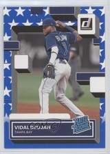 2022 Panini Donruss Rated Rookie Independence Day Vidal Brujan #38 0g03