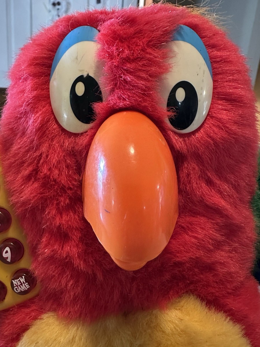 Vtech Little Smart Mr Squawky Talky Parrot toy vintage 1998