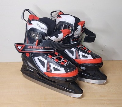 The 5th Element Stealth Ice Hockey Skates Youth Adjustable Size US 12 to 3
