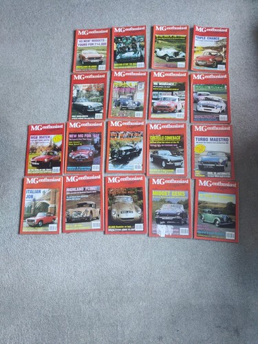 MG ENTHUSIAST MAGAZINE - MGB, MG MIDGET - Picture 1 of 19
