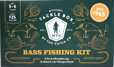Mystery Tackle Box Bass Fishing Lure Kit Freshwater Baits by Catch Co Box # 965