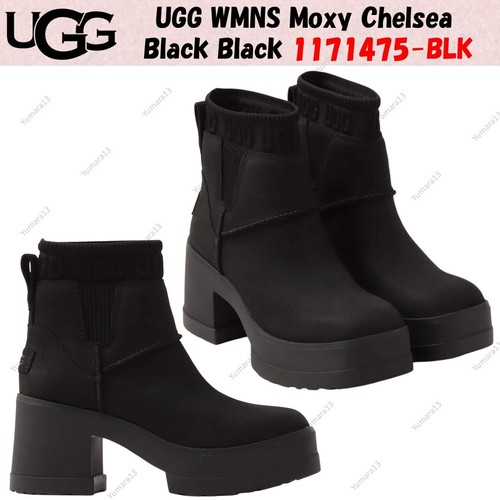 UGG WMNS Moxy Chelsea Black Black 1171475-BLK Women's Size