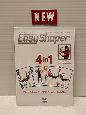 Tony Little's Easy Shaper 4 in 1 Personal Training Workouts (DVD)..NEW/SEALED 