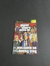 gta 3 xbox original Manual only