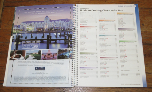 Chesapeake Bay Magazine's Guide to Cruising Chesapeake 2004 Edition Spiral Bound - Picture 3 of 6