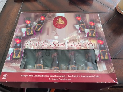 Enchanted Forest 10 Wine Bottle Light Set Free Shipping 